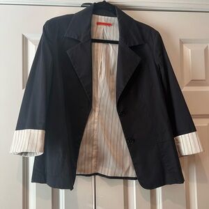 Alice and Olivia classic black blazer
